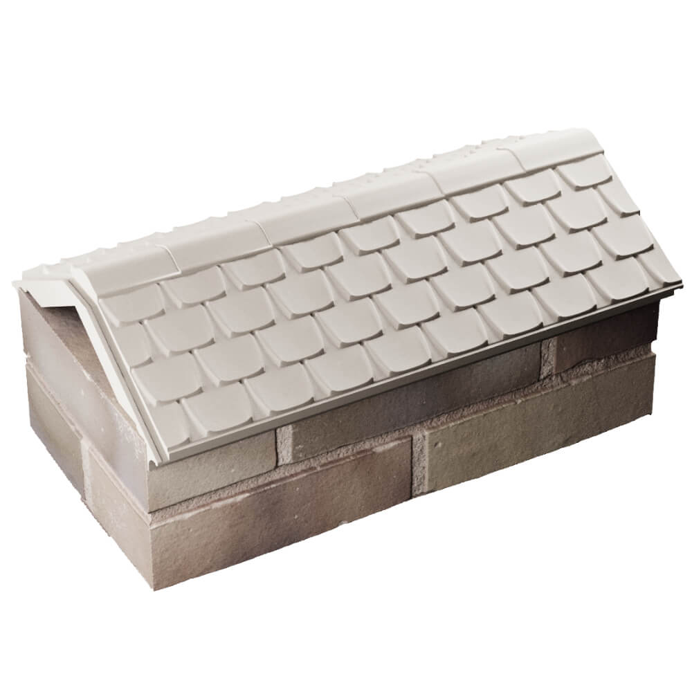 Парапет Zking Эльбрус Бежевый с посадкой на 1 кирпич (255мм) в Новошахтинске фото