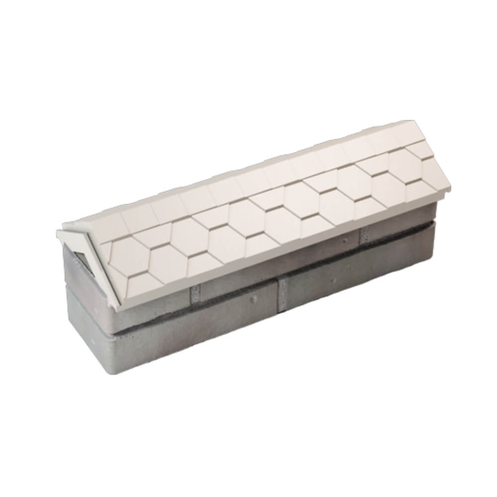 Парапет Zking Эверест Бежевый с посадкой на 0.5 кирпича (130мм) в Новошахтинске фото