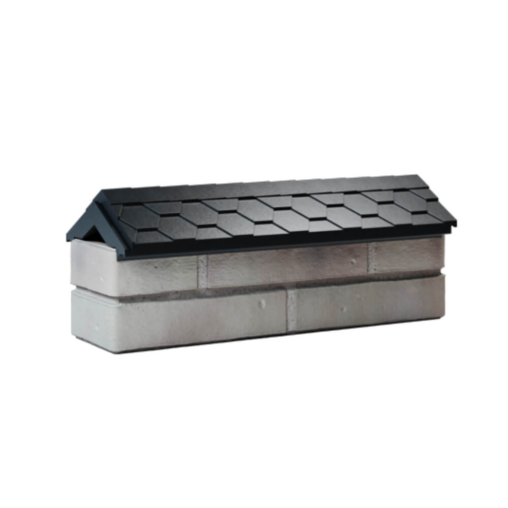 Парапет Zking Эверест Черный с посадкой на 0.5 кирпича (130мм) Новошахтинск фото