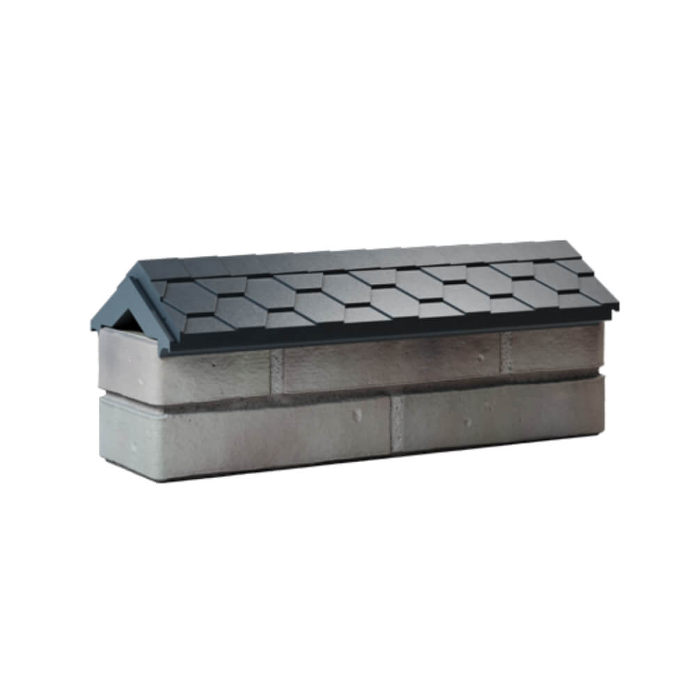 Парапет Zking Эверест Серый с посадкой на 0.5 кирпича (130мм) Новошахтинск фото