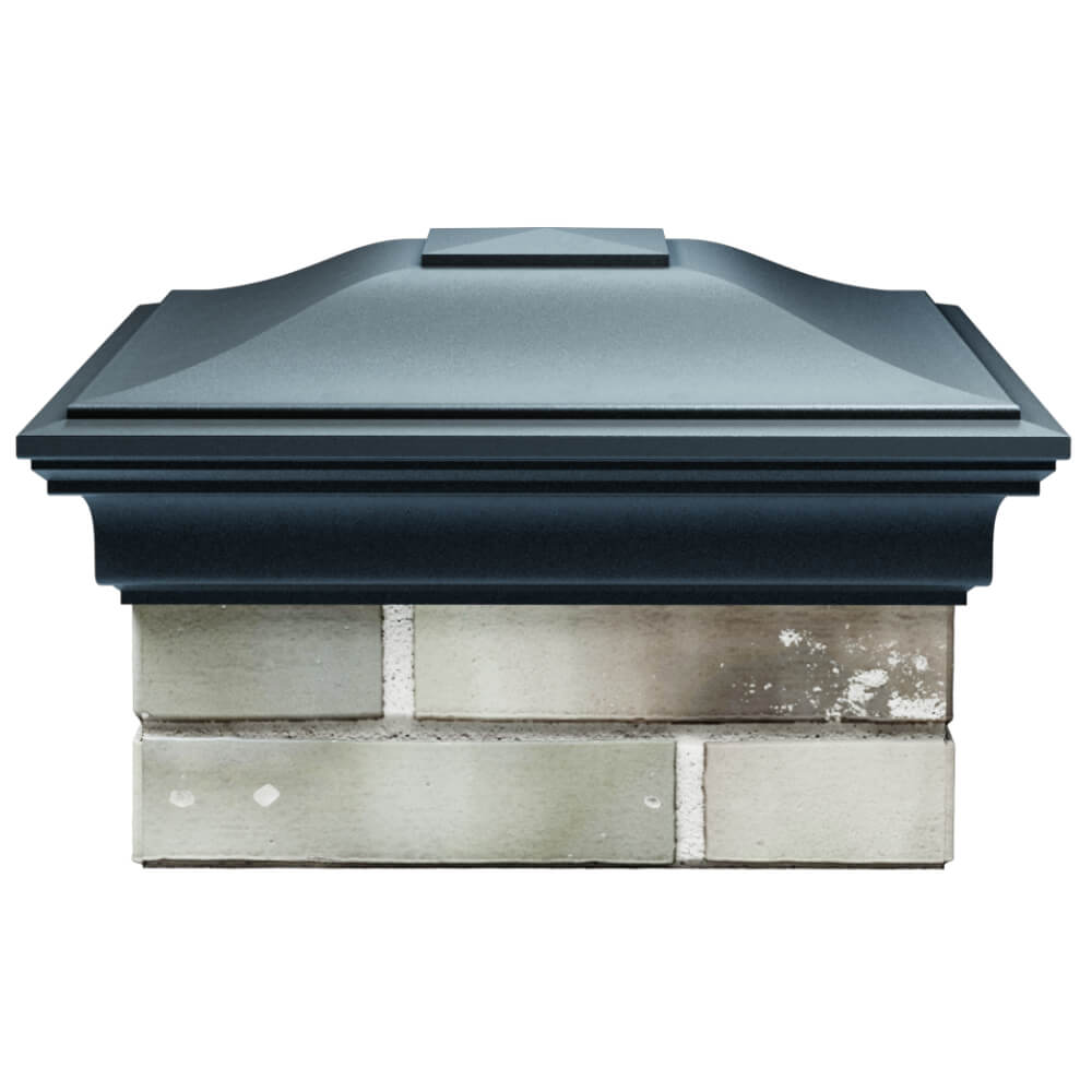 Колпак Zking Монблан Серый на столб 1.5х1.5 кирпича (385х385мм) Новошахтинск фото