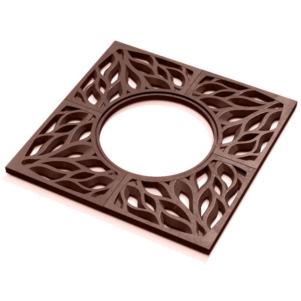 Приствольная решетка для дерева ZKING CRUST 1.2х1.2м Коричневая в Новошахтинске фото