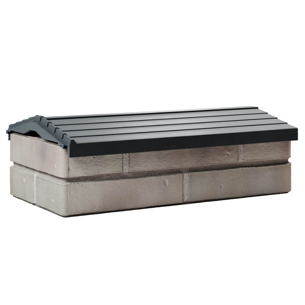 Парапет Zking Бона ХайТек Серый с посадкой на 1 кирпич (200/225/255мм) Новошахтинск фото