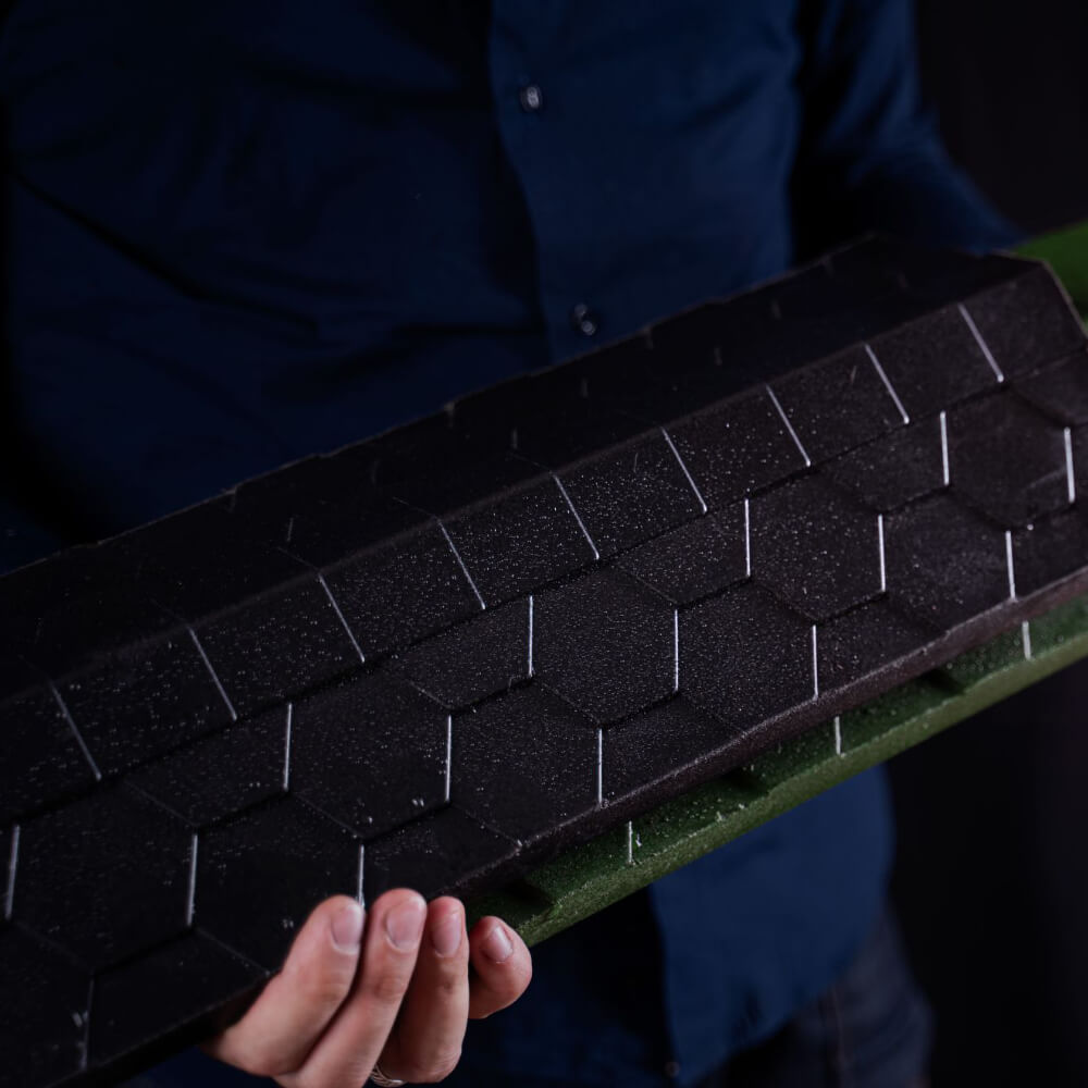 Парапет Zking Эверест Черный с посадкой на 1 кирпич (200/225/255мм) в Новошахтинске фото