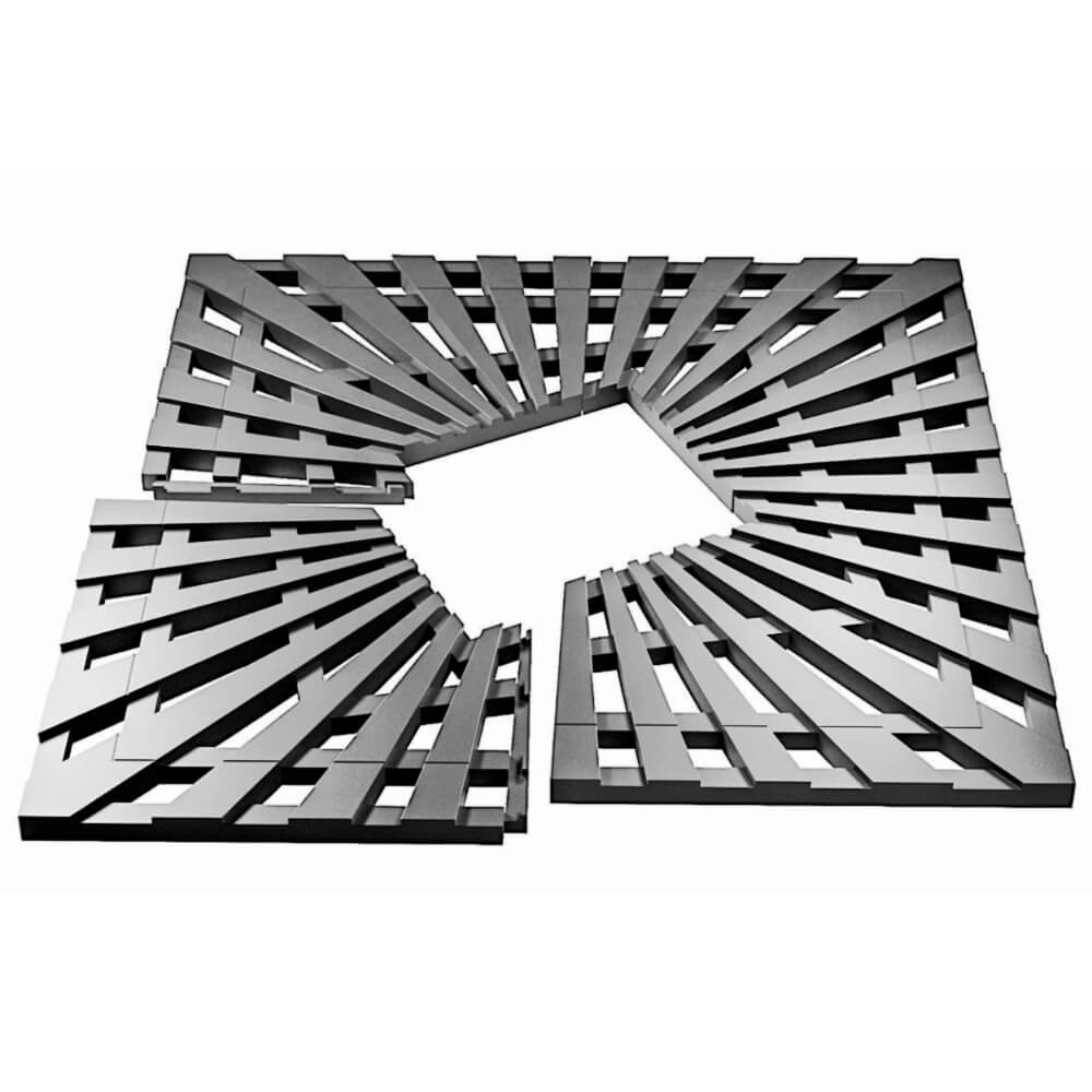 Приствольная решетка для дерева ZKING ATMOSPHERE 1.2х1.2м Серая в Новошахтинске фото