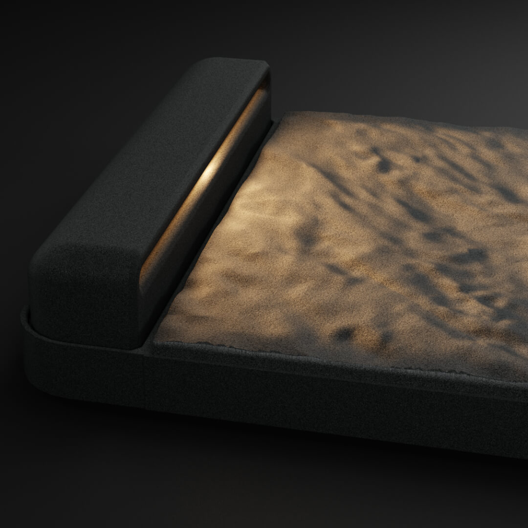 LED Светильник для шаговой плиты STONE Графитовый Серый 330х75х98мм Новошахтинск фото