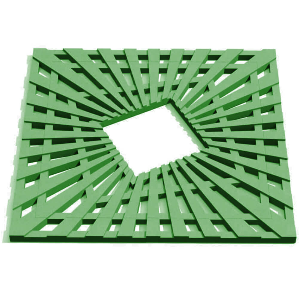 Приствольная решетка для дерева ZKING ATMOSPHERE 1.2х1.2м Зеленая Новошахтинск фото