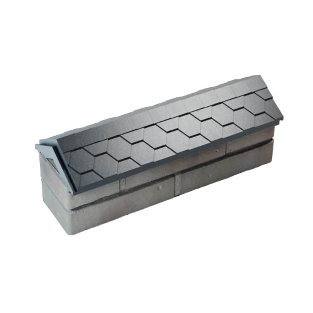 Парапет Zking Эверест Серый с посадкой на 0.5 кирпича (130мм) в Новошахтинске фото