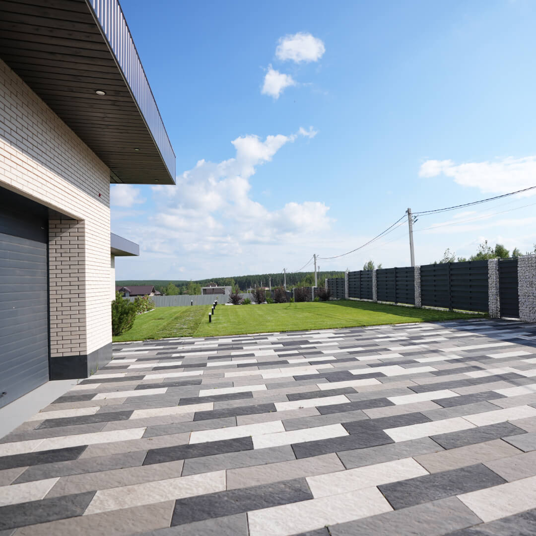 Шаговая плита STONE Черный Сланец 990х330х55мм в Новошахтинске фото